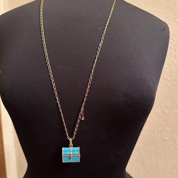 Vintage Disney Couture/ Kidada Tinkerbell Treasure Chest Locket Necklace - Picture 4 of 4